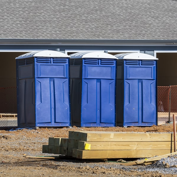 can i customize the exterior of the porta potties with my event logo or branding in East Camden